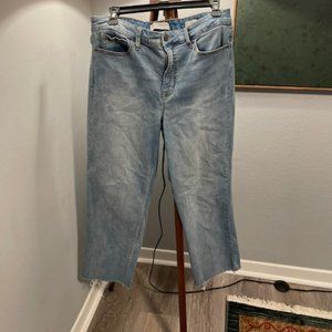 Social Standard by Sanctuary- Women-Jeans- Size 12- High Rise- Crop Straight